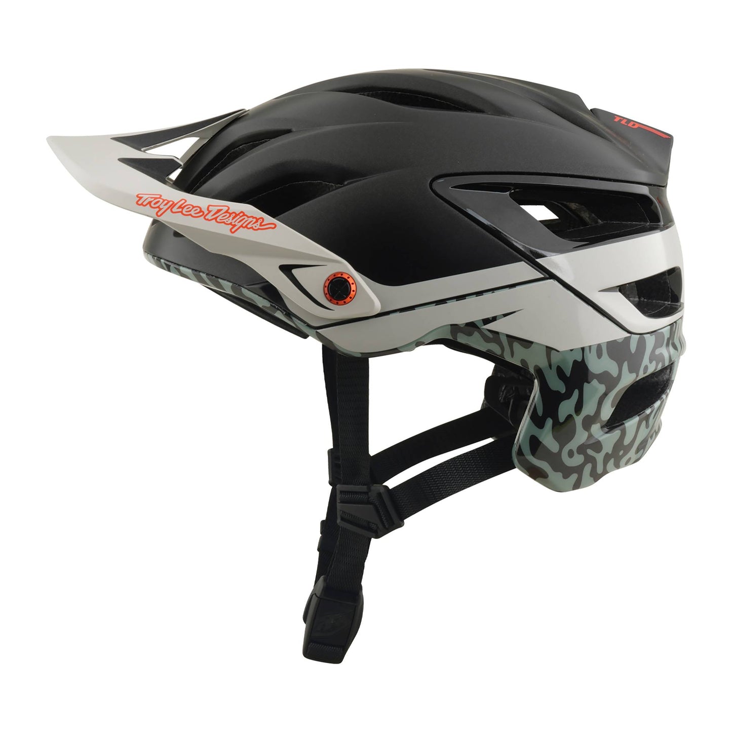 Troy Lee Designs A3 Helmet 2026-XS/S-Halo Charcoal / Pumice-BRINK