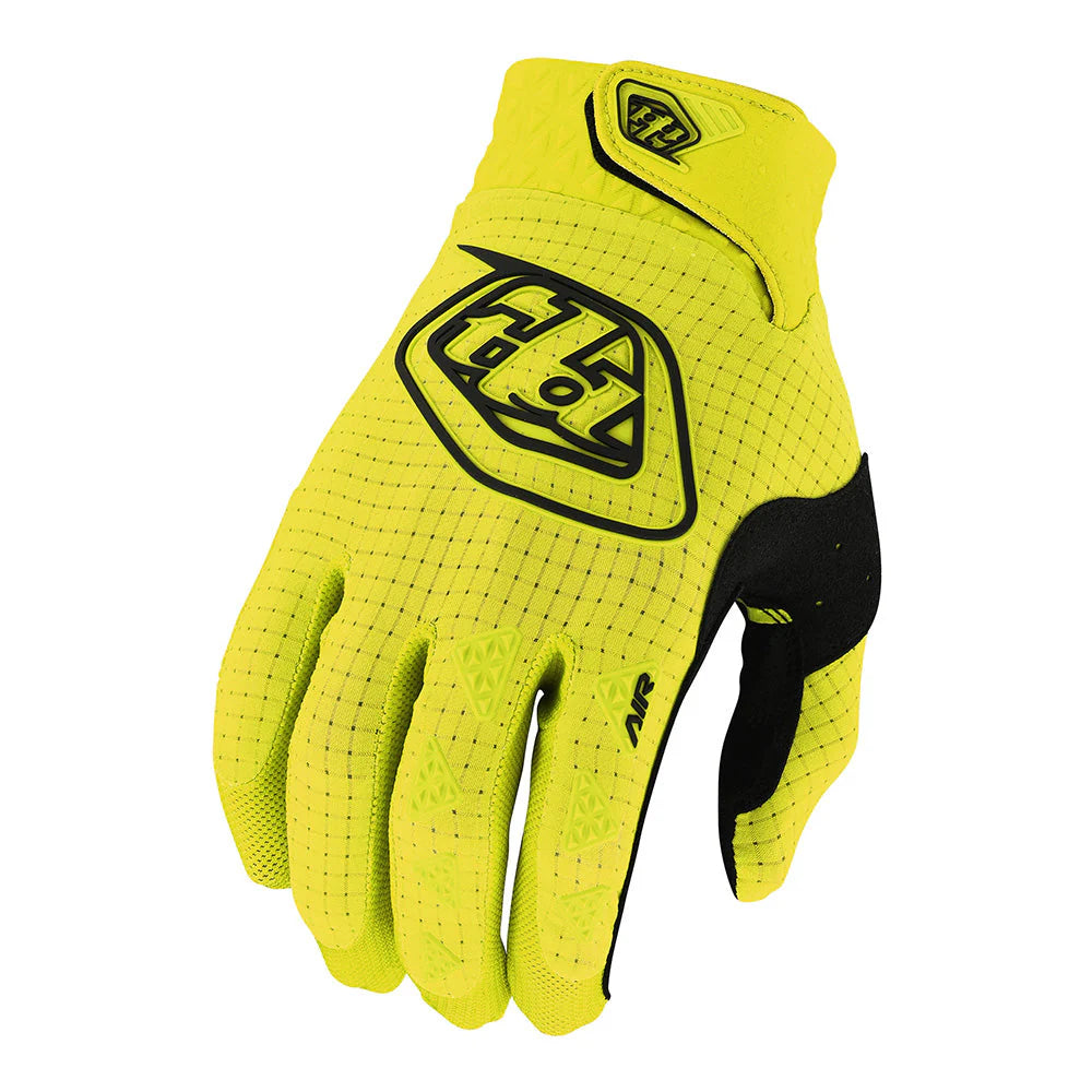 Troy Lee Designs Air Glove 2024-S-Solid Flo Yellow-BRINK