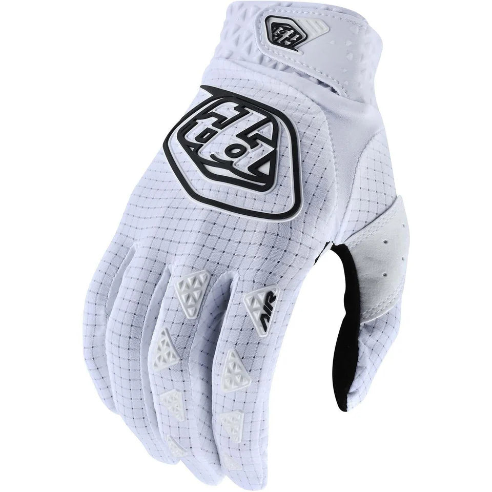 Troy Lee Designs Air Glove 2024-S-Solid White-BRINK