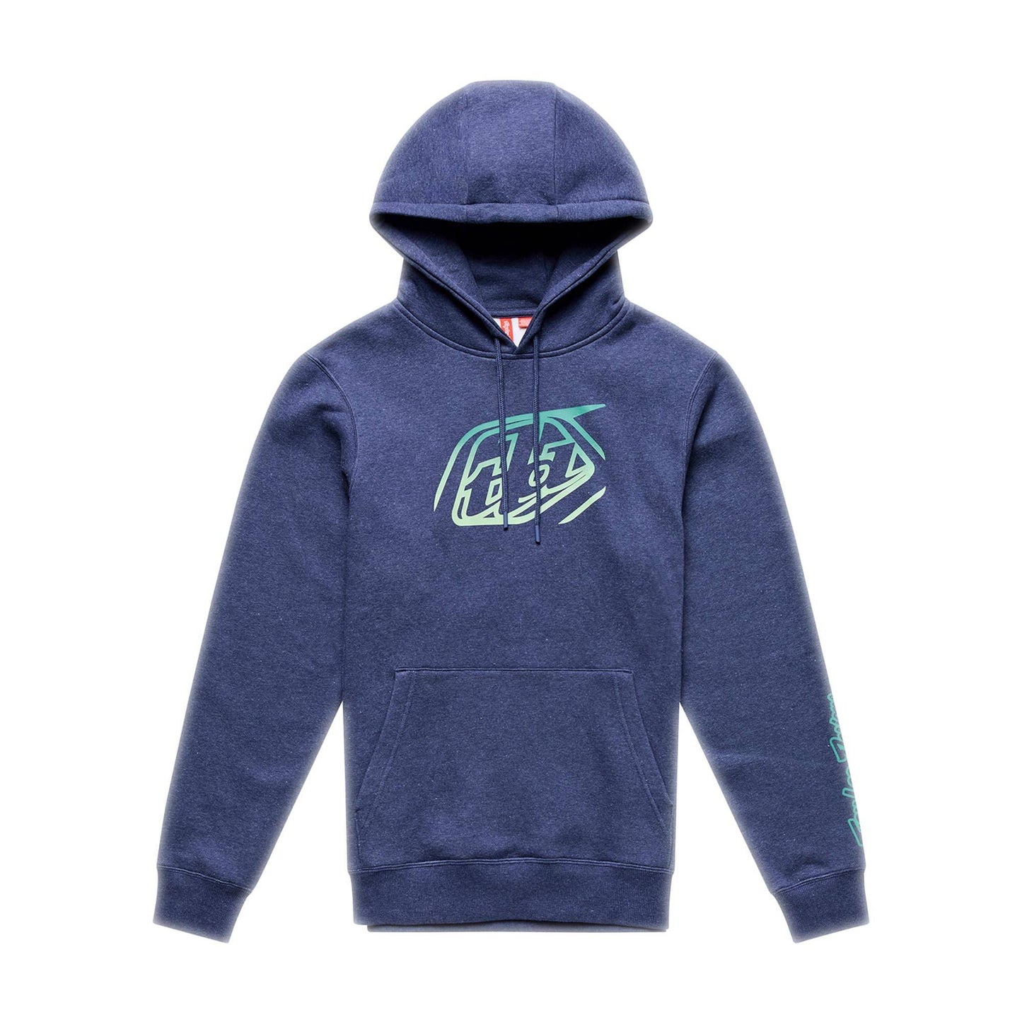 Troy Lee Designs Badge Pullover Hoodie 2026-S-Navy Heather-BRINK