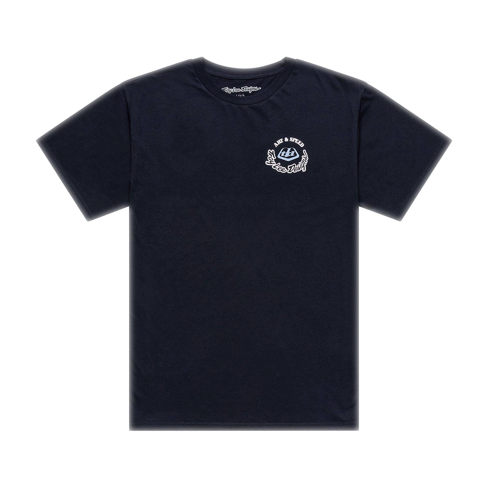 Troy Lee Designs Carb Club SS Tee 2026-S-Black-BRINK