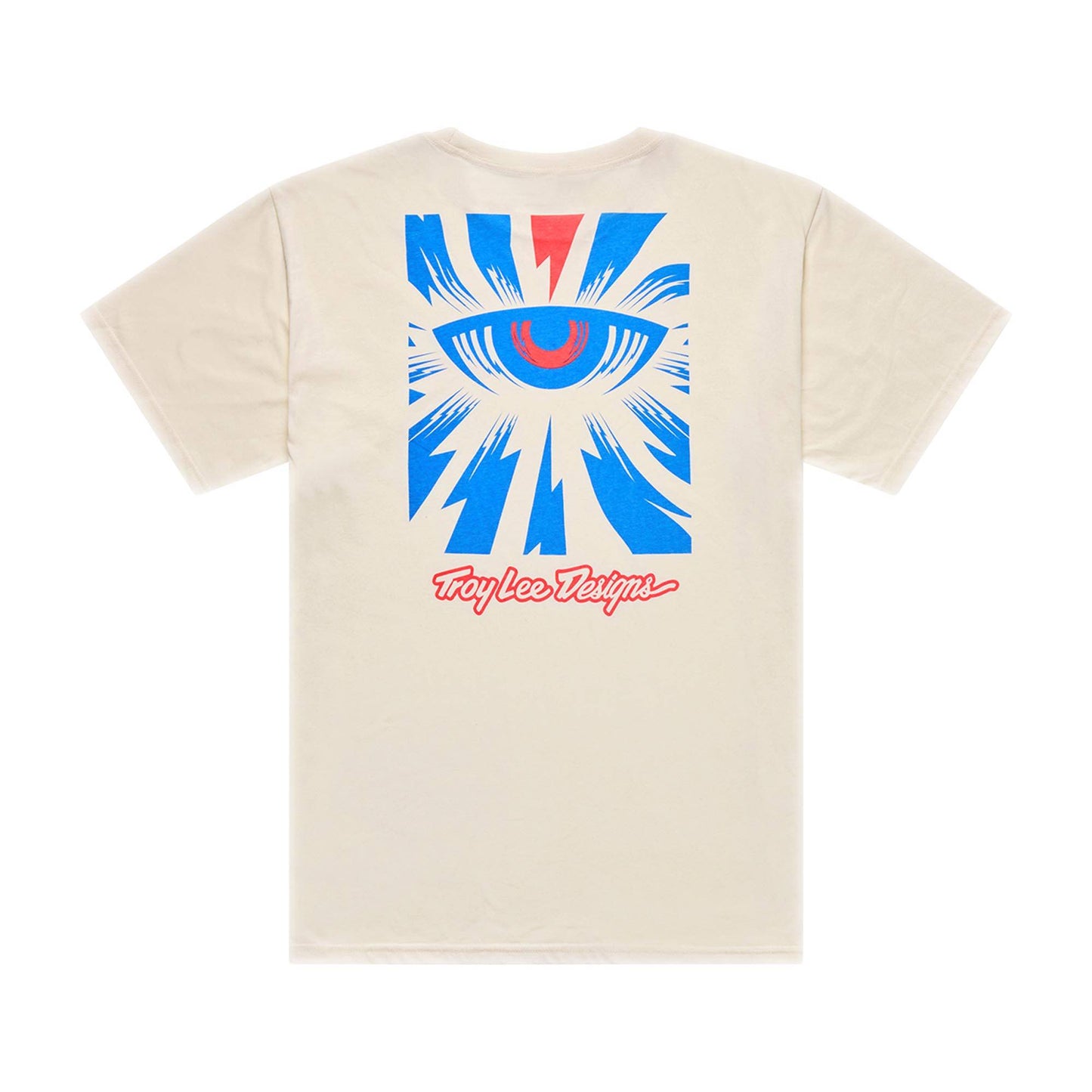 Troy Lee Designs Cyborg SS Tee 2026-S-Vintage White-BRINK