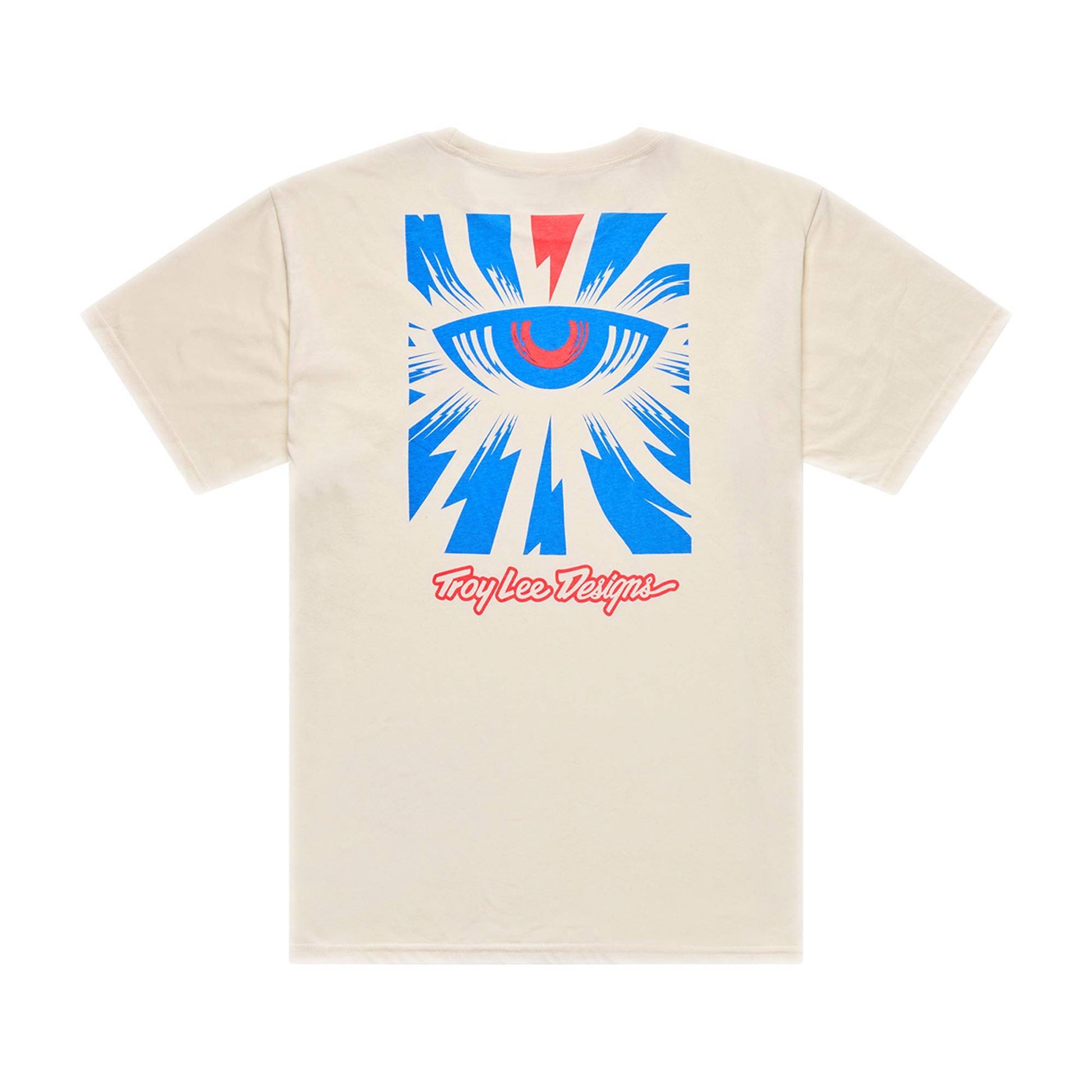 Troy Lee Designs Cyborg SS Tee 2026-S-Vintage White-BRINK