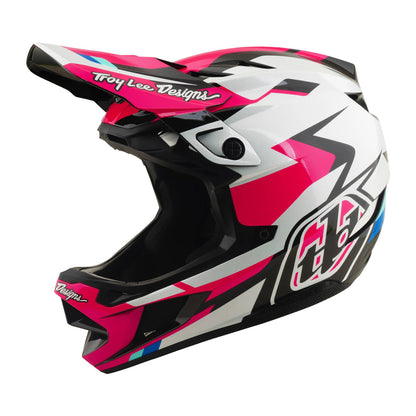 Troy Lee Designs D4 Polyacrylite Helmet 2026-XS-Roamer Magenta-BRINK