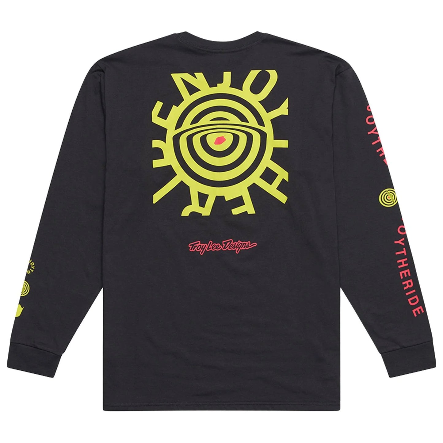 Troy Lee Designs Enjoy LS Tee 2026-S-Carbon-BRINK