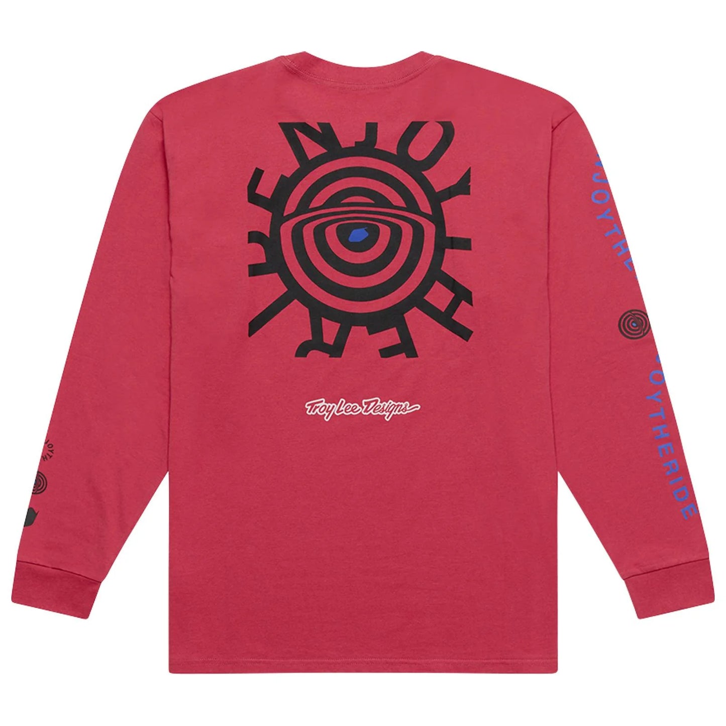 Troy Lee Designs Enjoy LS Tee 2026-S-Fuchsia-BRINK