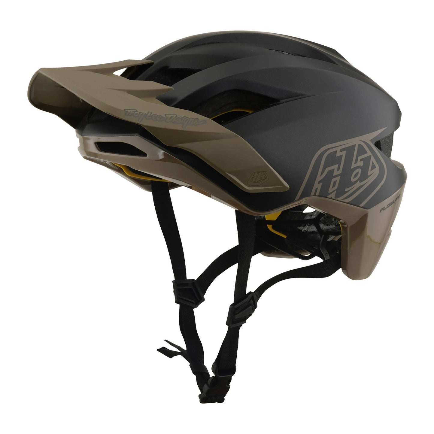 Troy Lee Designs Flowline Helmet 2026-XS/S-Point Charcoal / Timber-BRINK