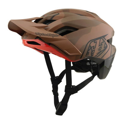 Troy Lee Designs Flowline SE Helmet 2026-XS/S-Badge Sienna Camo-BRINK