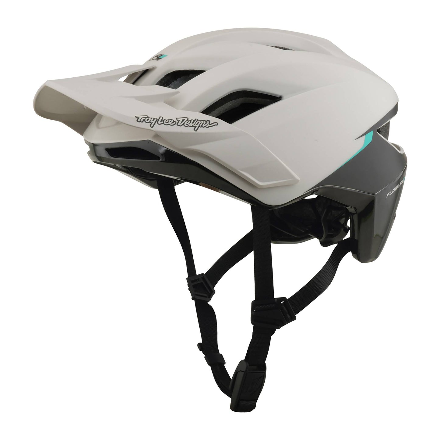 Troy Lee Designs Flowline SE Helmet 2026-XS/S-Stacks Pumice / Real Teal-BRINK
