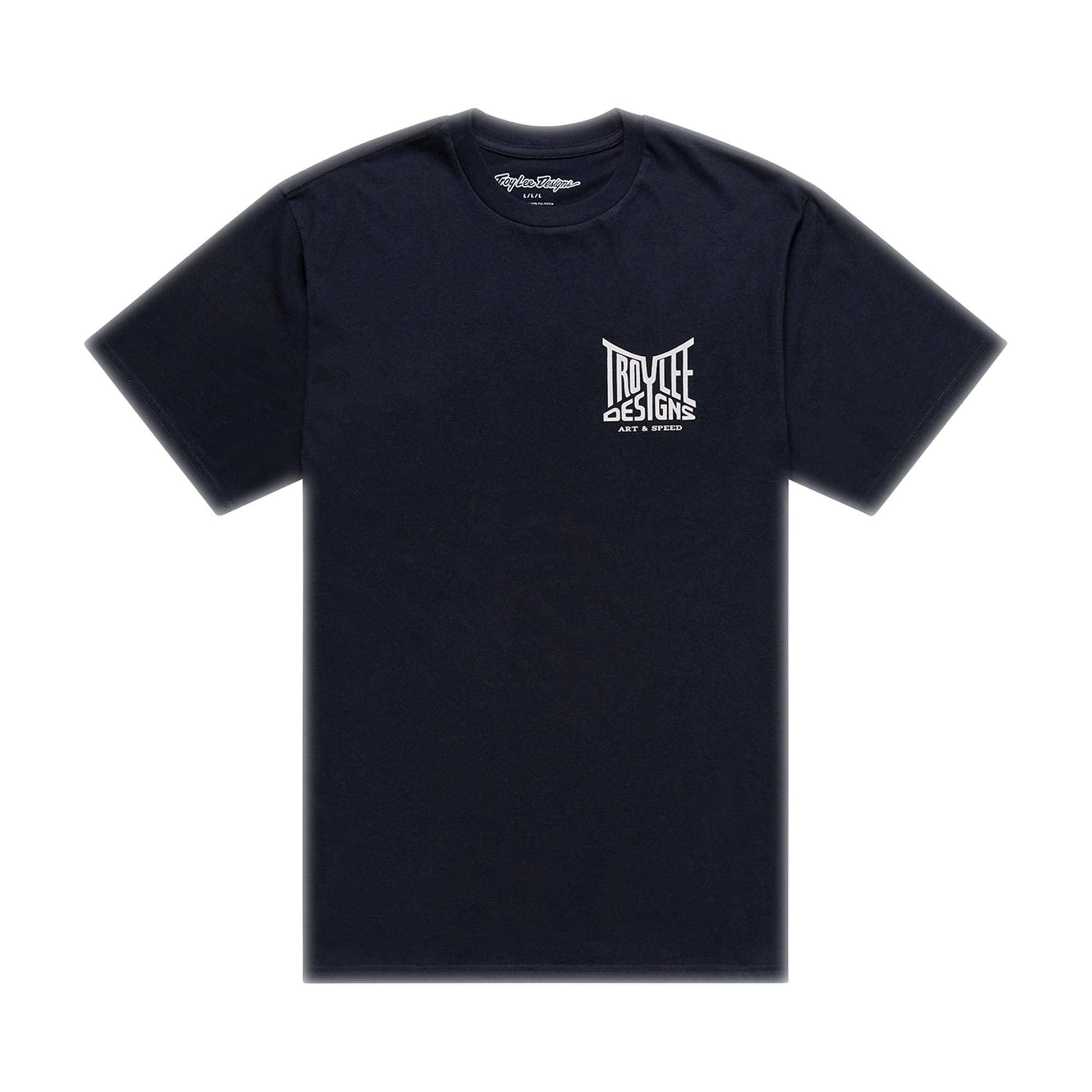 Troy Lee Designs Handlebar SS Tee 2026-S-Black-BRINK