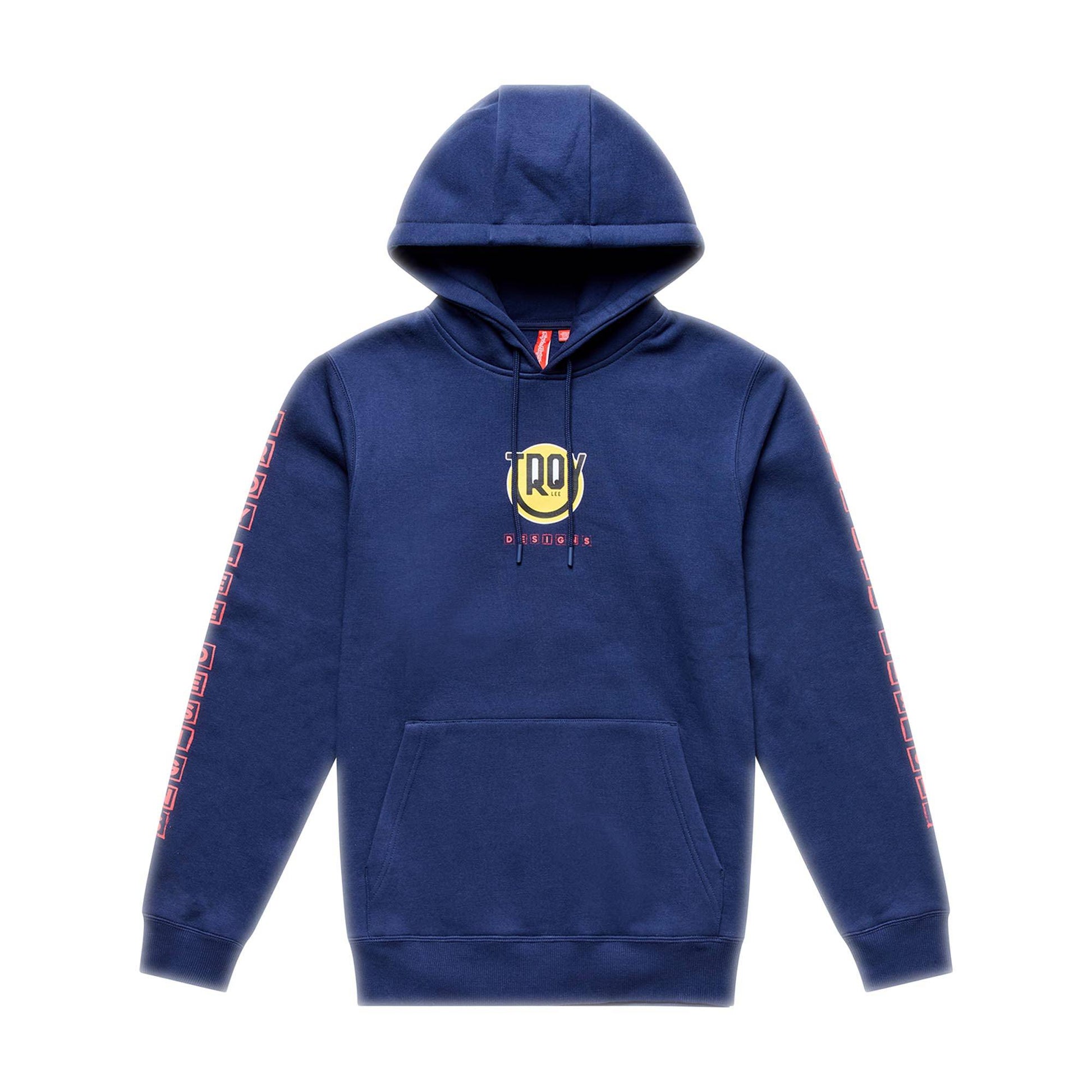 Troy Lee Designs Happy Dayz Pullover Hoodie 2026-S-Navy-BRINK