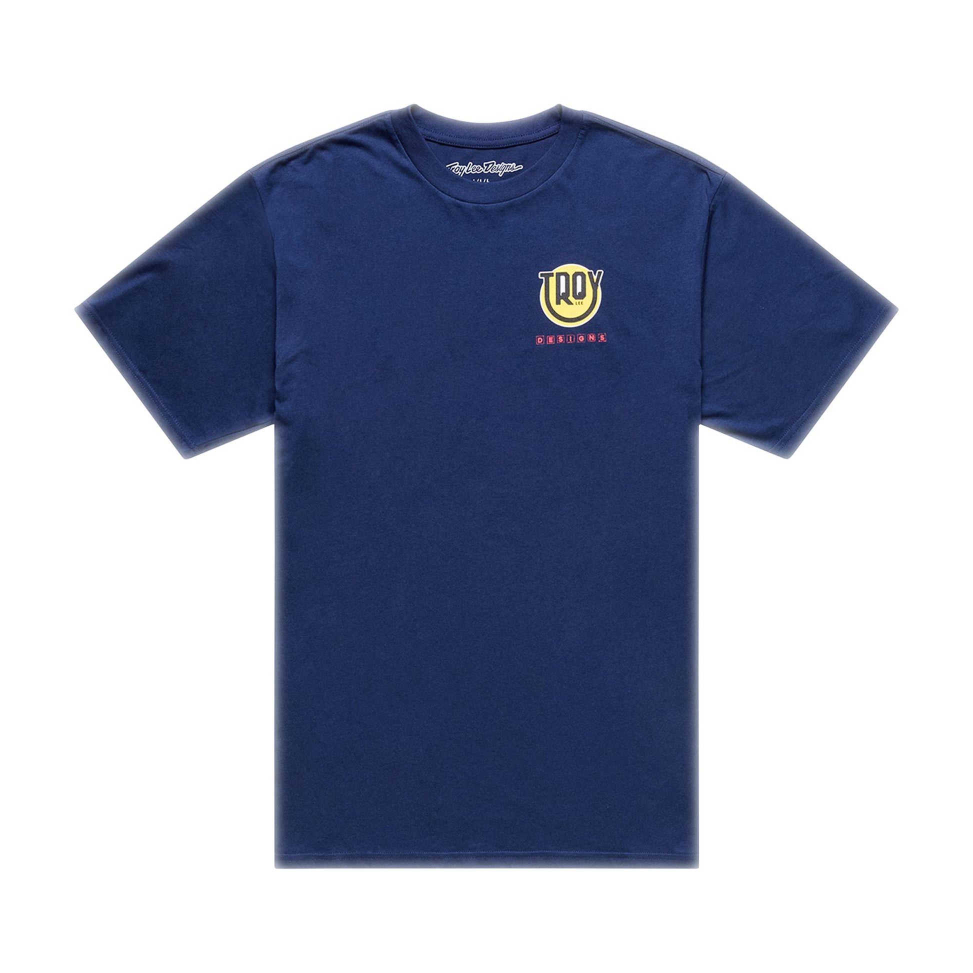 Troy Lee Designs Happy Dayz SS Tee 2026-S-Navy-BRINK