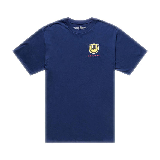 Troy Lee Designs Happy Dayz SS Tee 2026-S-Navy-BRINK