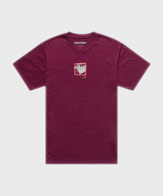 Troy Lee Designs Portrait SS Tee 2026-XL-Sangria-BRINK