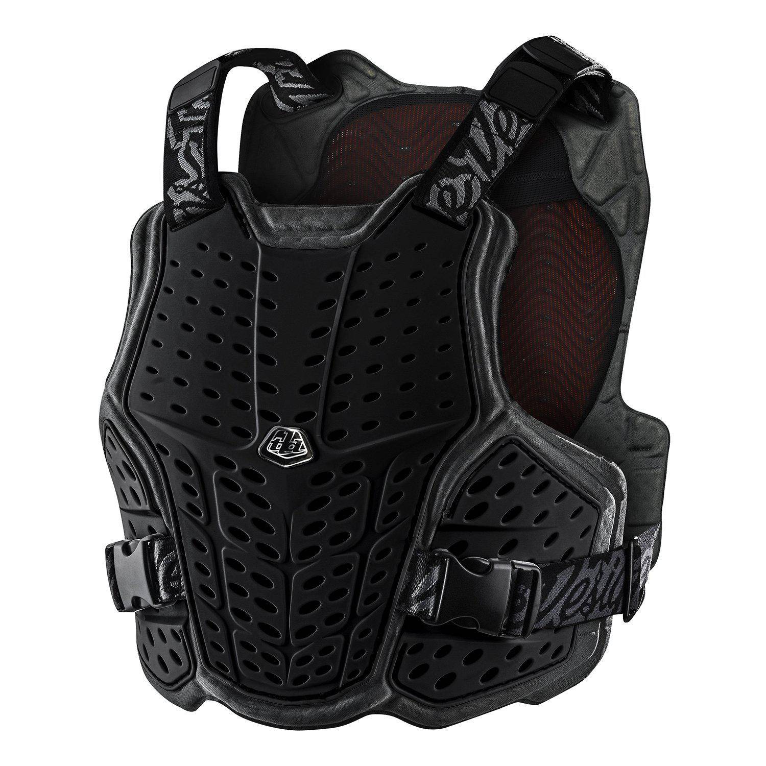 Troy Lee Designs Rockfight Chest Protector 2026-XS/S-Black-BRINK