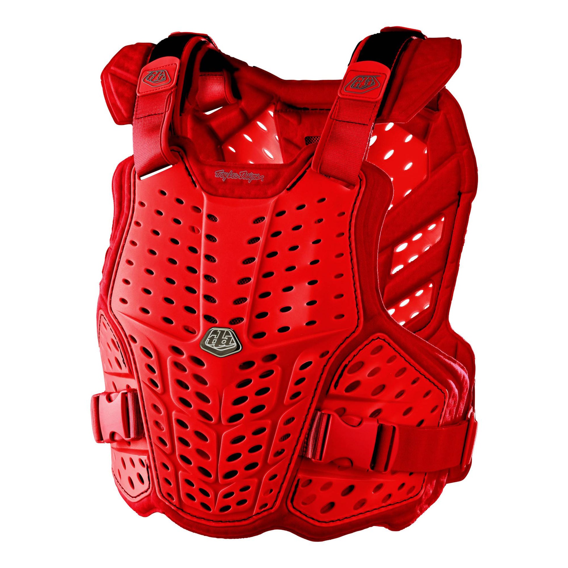 Troy Lee Designs Rockfight Chest Protector 2026-XS/S-Red-BRINK