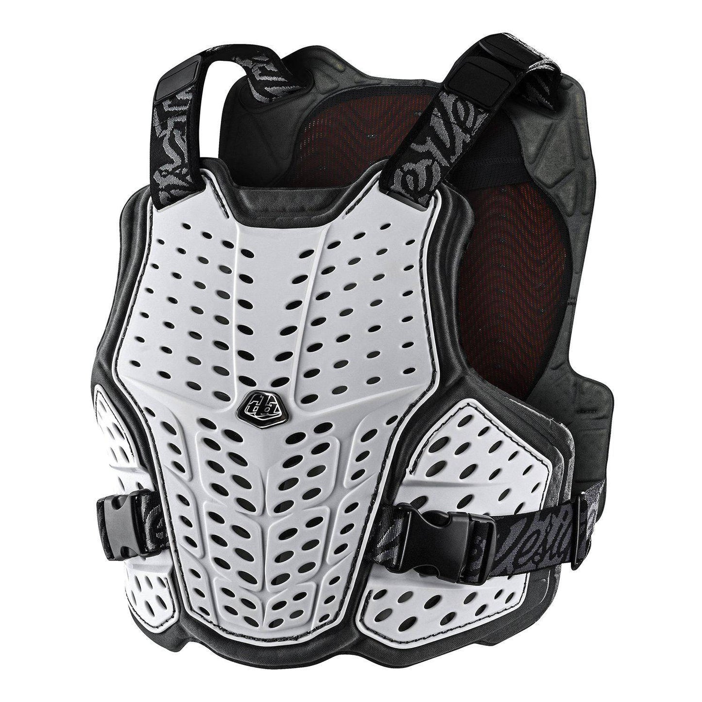 Troy Lee Designs Rockfight Chest Protector 2026-XS/S-White-BRINK