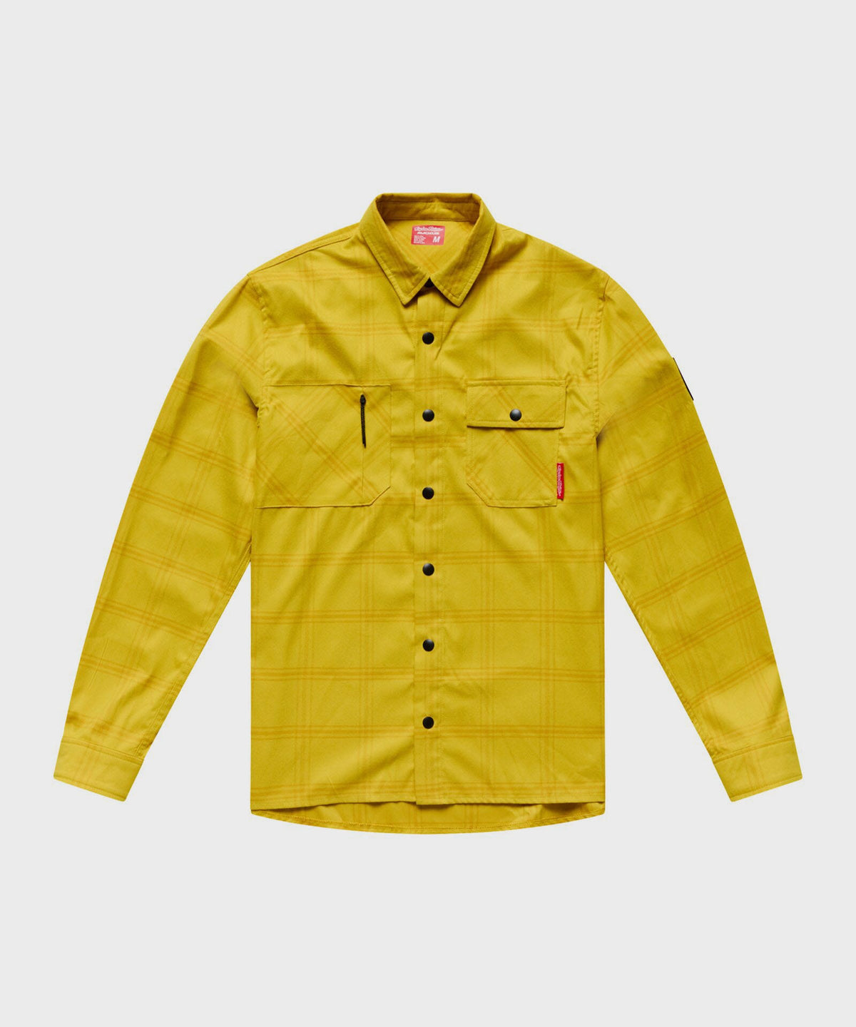 Troy Lee Designs Ruckus Ride Flannel 2026-S-Yd Plaid Acid-BRINK
