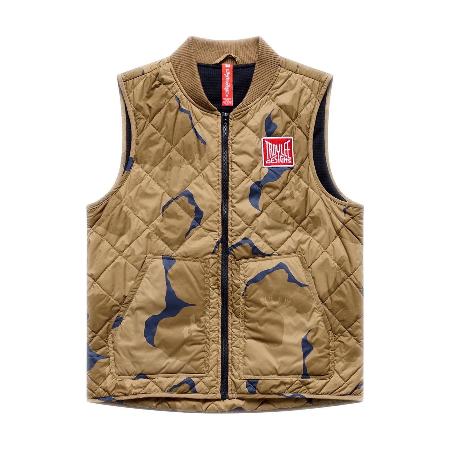 Troy Lee Designs Ruckus Ride Vest 2026-S-Flow Camo Sienna-BRINK
