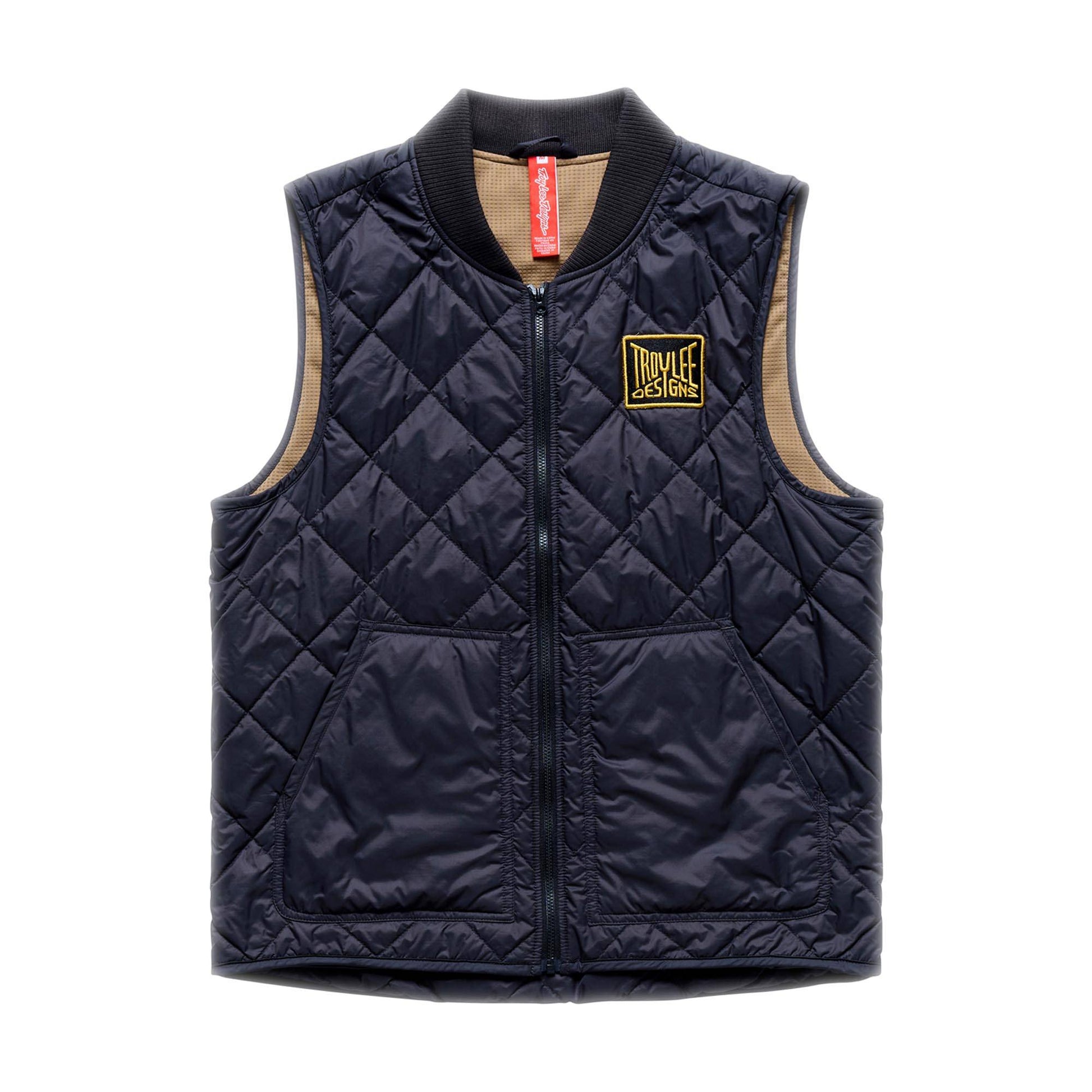 Troy Lee Designs Ruckus Ride Vest 2026-S-Mono Carbon-BRINK