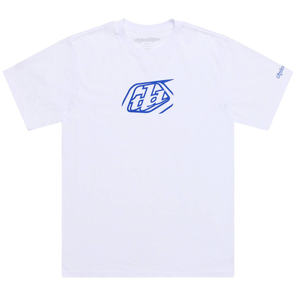 Troy Lee Designs SS Tee 2026-S-Badge White-BRINK