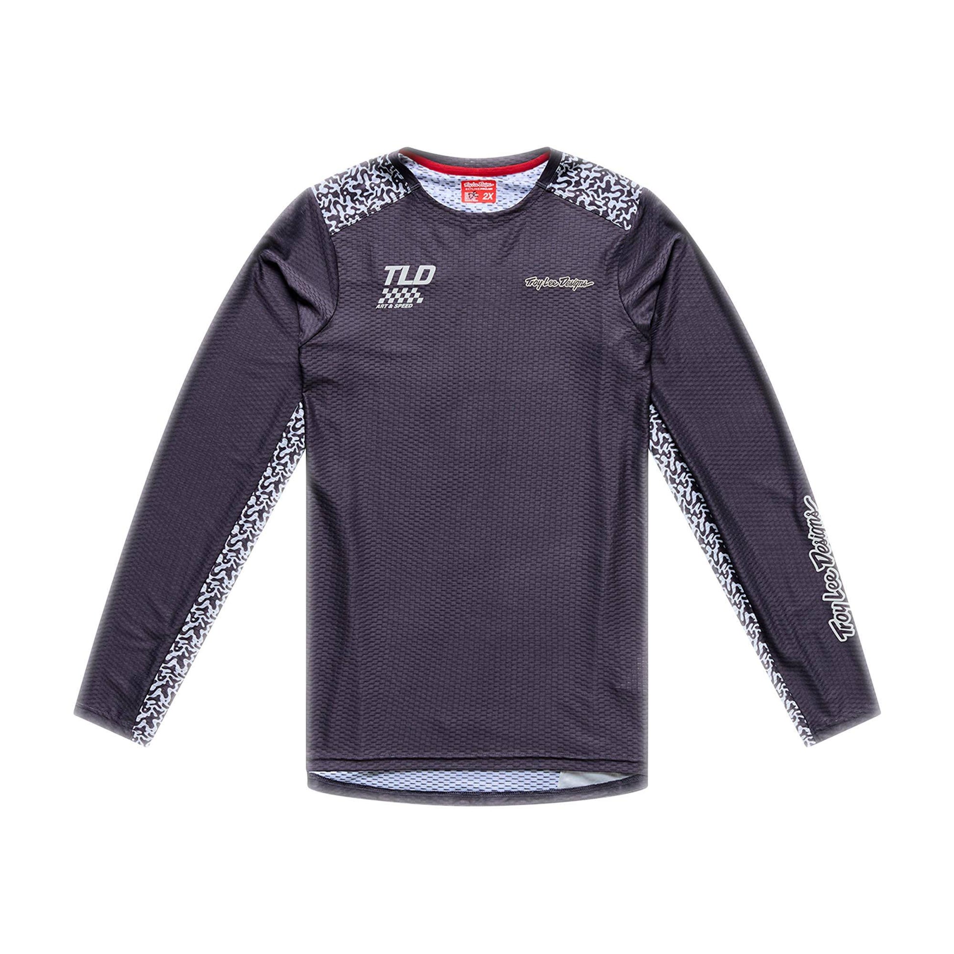 Troy Lee Designs Skyline Pro Air LS Jersey 2026-S-Ridgeline Carbon-BRINK