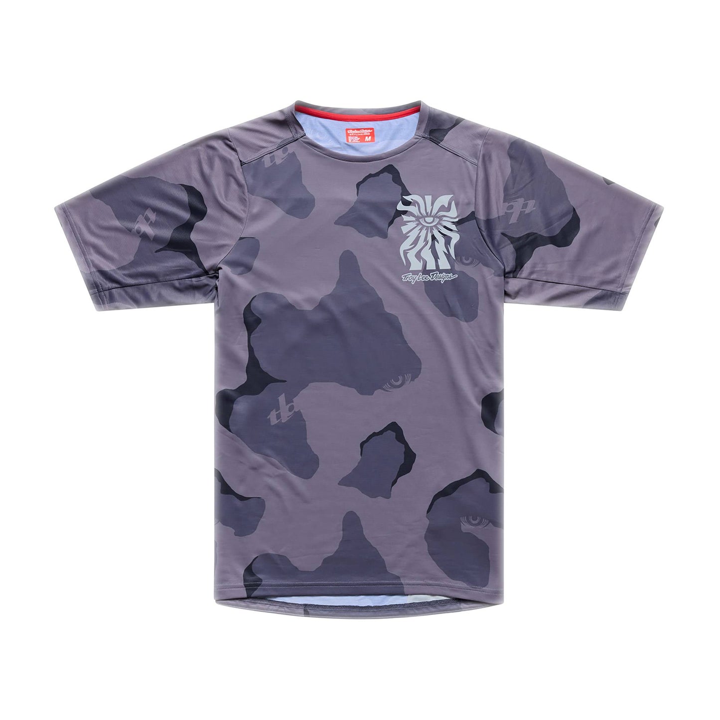 Troy Lee Designs Skyline Pro SS Jersey 2026-S-Flow Camo Carbon-BRINK