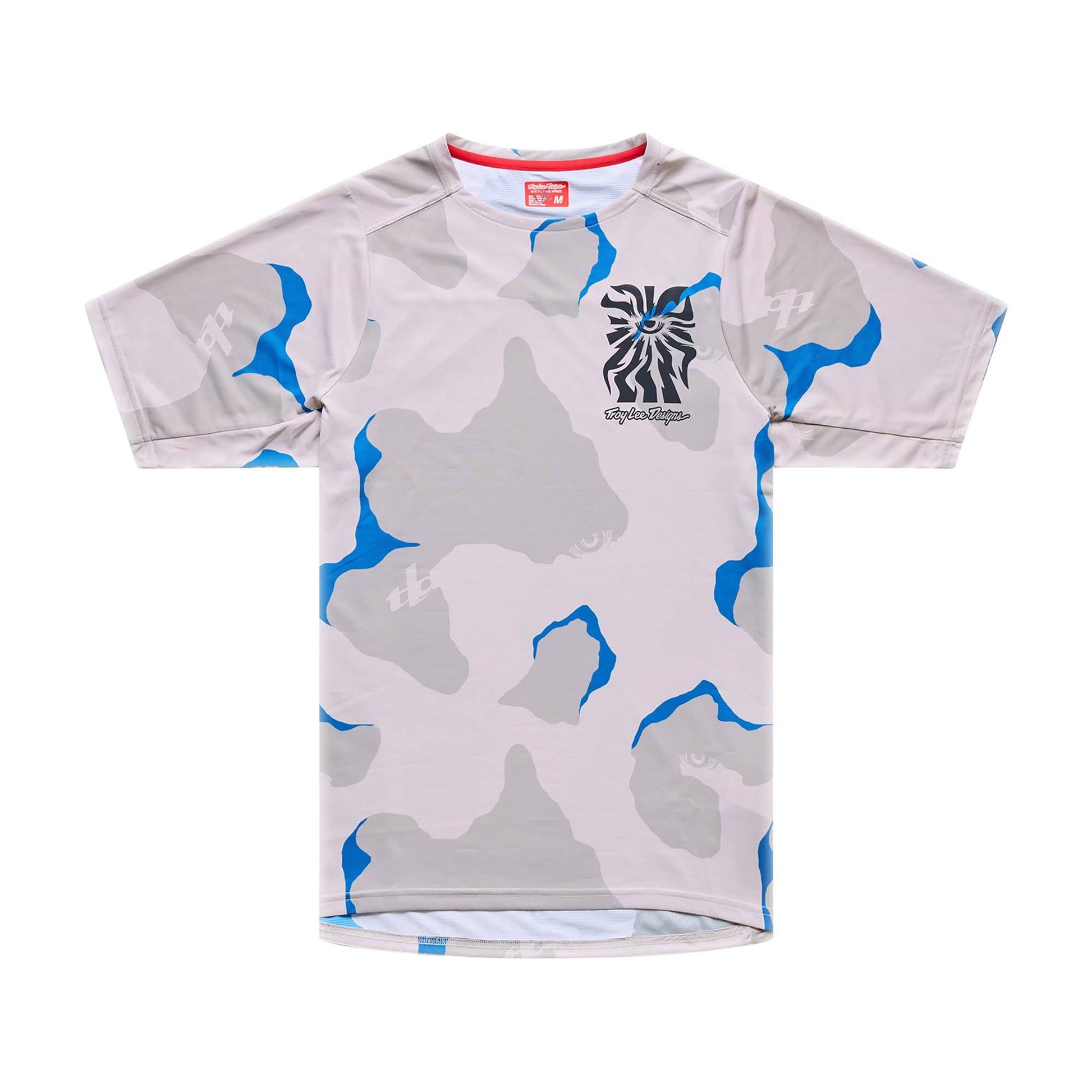 Troy Lee Designs Skyline Pro SS Jersey 2026-S-Flow Camo Pumice-BRINK