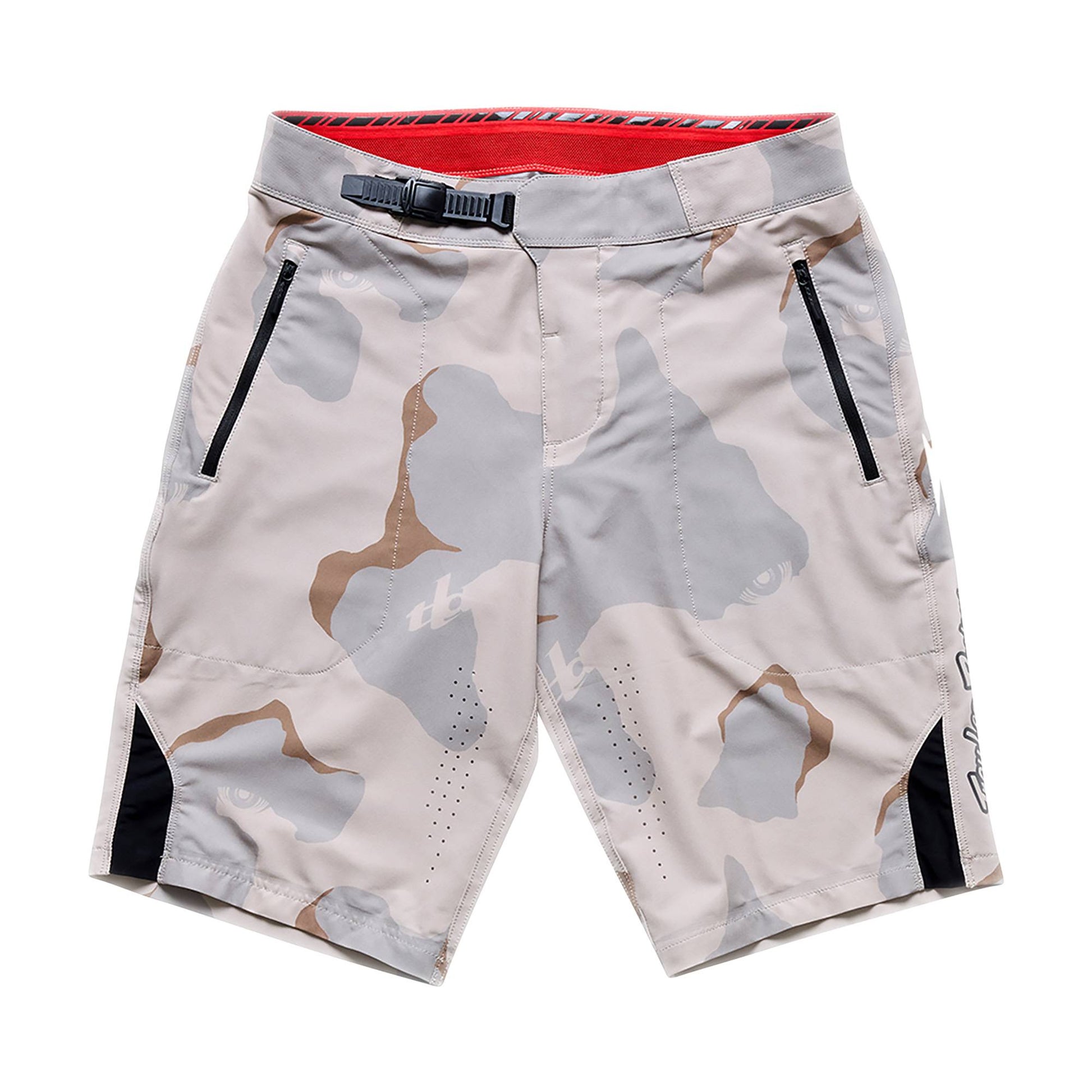 Troy Lee Designs Skyline Pro Short Shell 2026-28-Flow Camo Pumice-BRINK