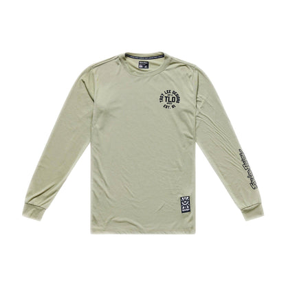 Troy Lee Designs Skyline Ride LS Tee 2026-S-Stamps Sage-BRINK