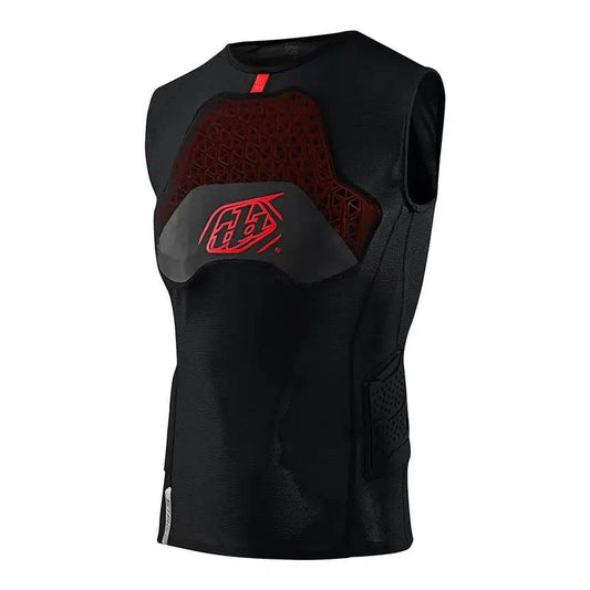 Troy Lee Designs Stage Ghost D30 Vest Baselayer 2026-S-Black-BRINK