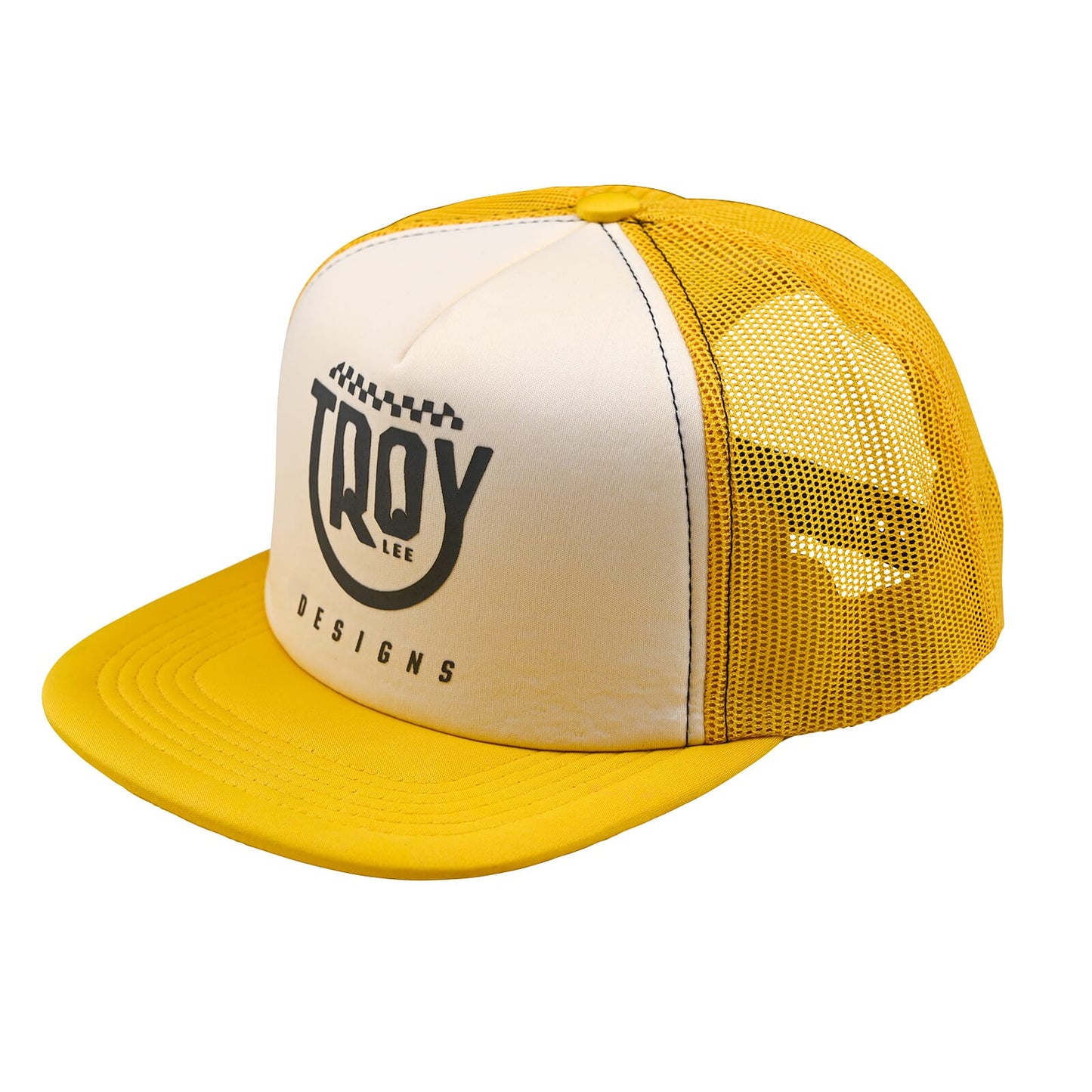 Troy Lee Designs Trucker Snapback 2025-One Size-Smiley Golden-BRINK