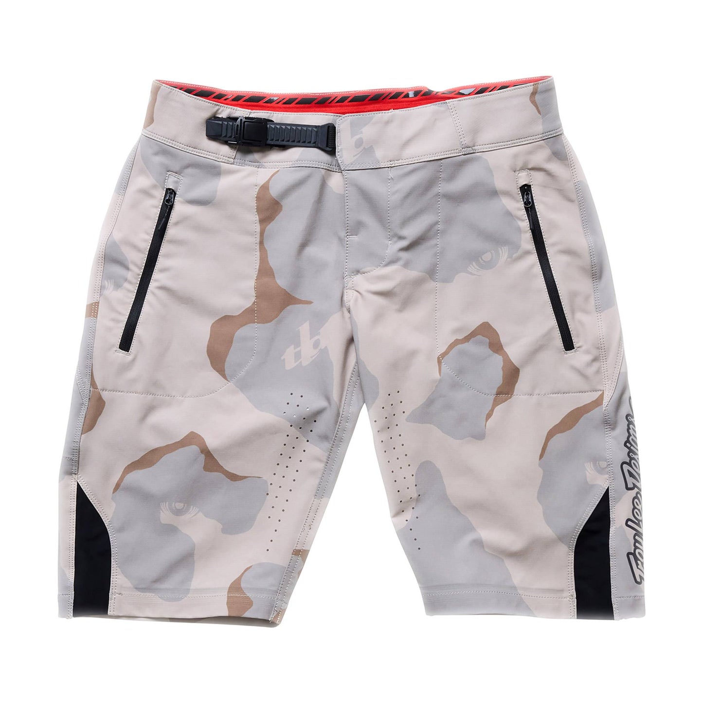 Troy Lee Designs Womens Lilium Pro Short Shell 2026-XS-Flow Camo Pumice-BRINK