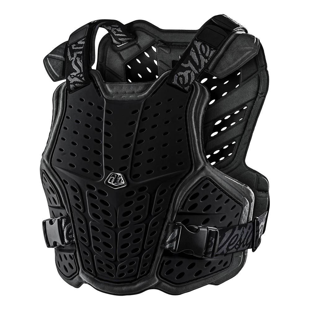 Troy Lee Designs Youth Rockfight Chest Protector 2026-One Size-Black-BRINK