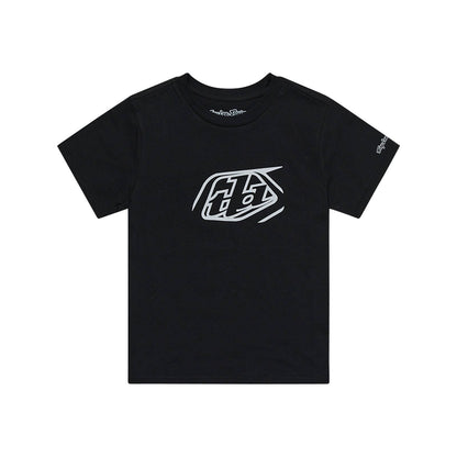 Troy Lee Designs Youth SS Tee 2026-S-Badge Black-BRINK