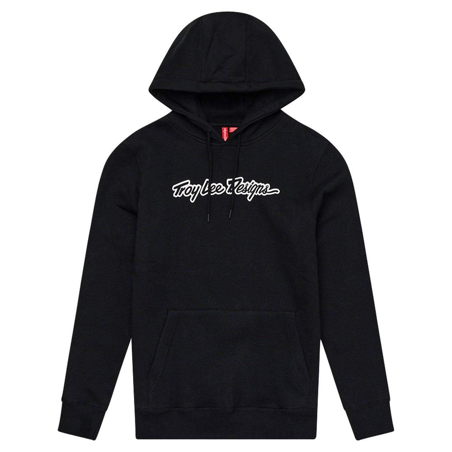 Troy Lee Designs Zip Up Hoodie 2026-S-Signature Black-BRINK