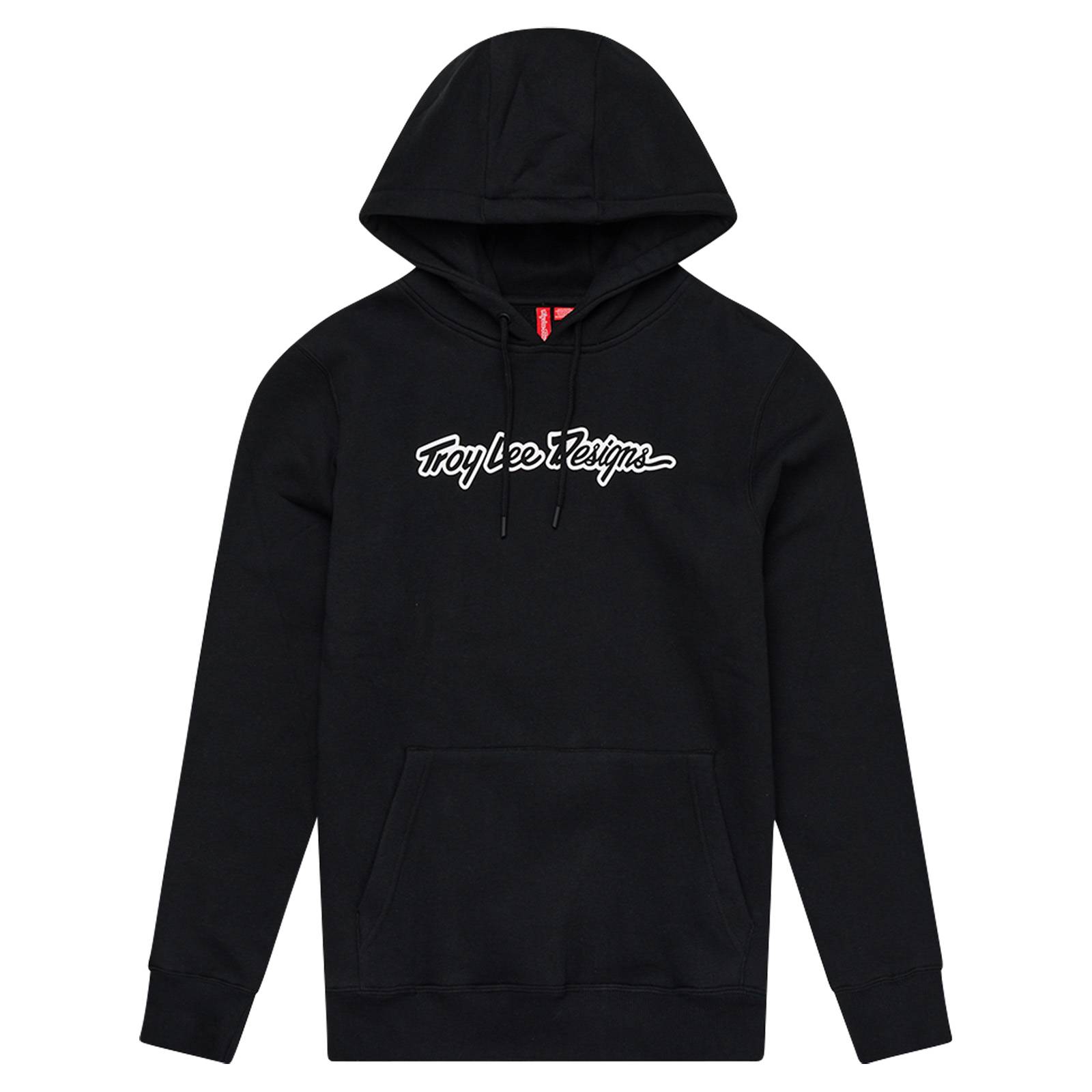Troy Lee Designs Zip Up Hoodie 2026-S-Signature Black-BRINK