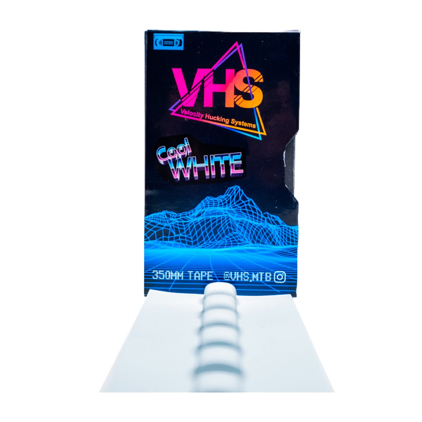 VHS 2.0 Slapper Tape-White-BRINK