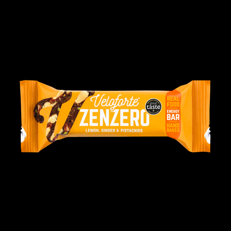 Veloforte Energy Bars-Zenzero - Lemon, Ginger & Pistachios-BRINK