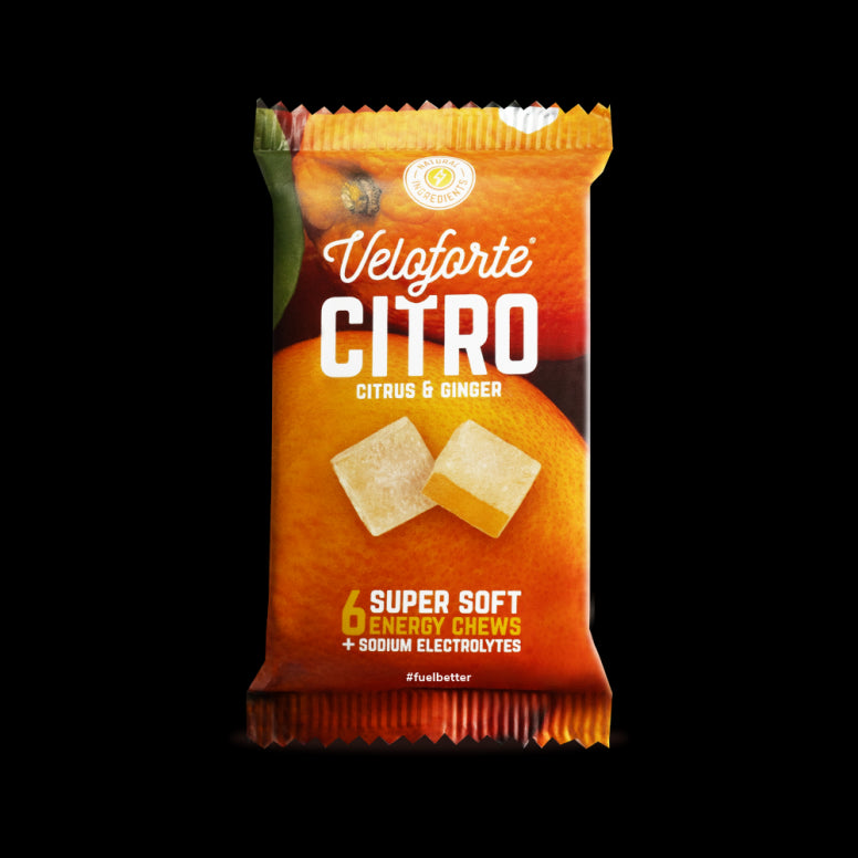 Veloforte Energy Chews-Citro - Citrus & Ginger-BRINK