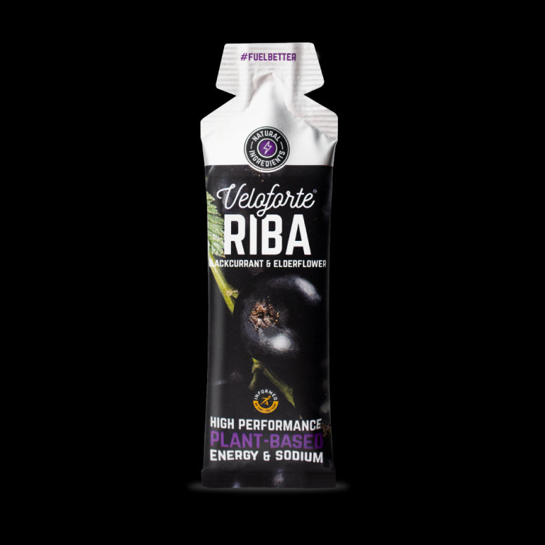 Veloforte Energy Gels-Riba - Blackcurrant & Elderflower-BRINK