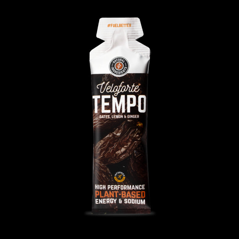 Veloforte Energy Gels-Tempo - Date, Lemon & Ginger-BRINK