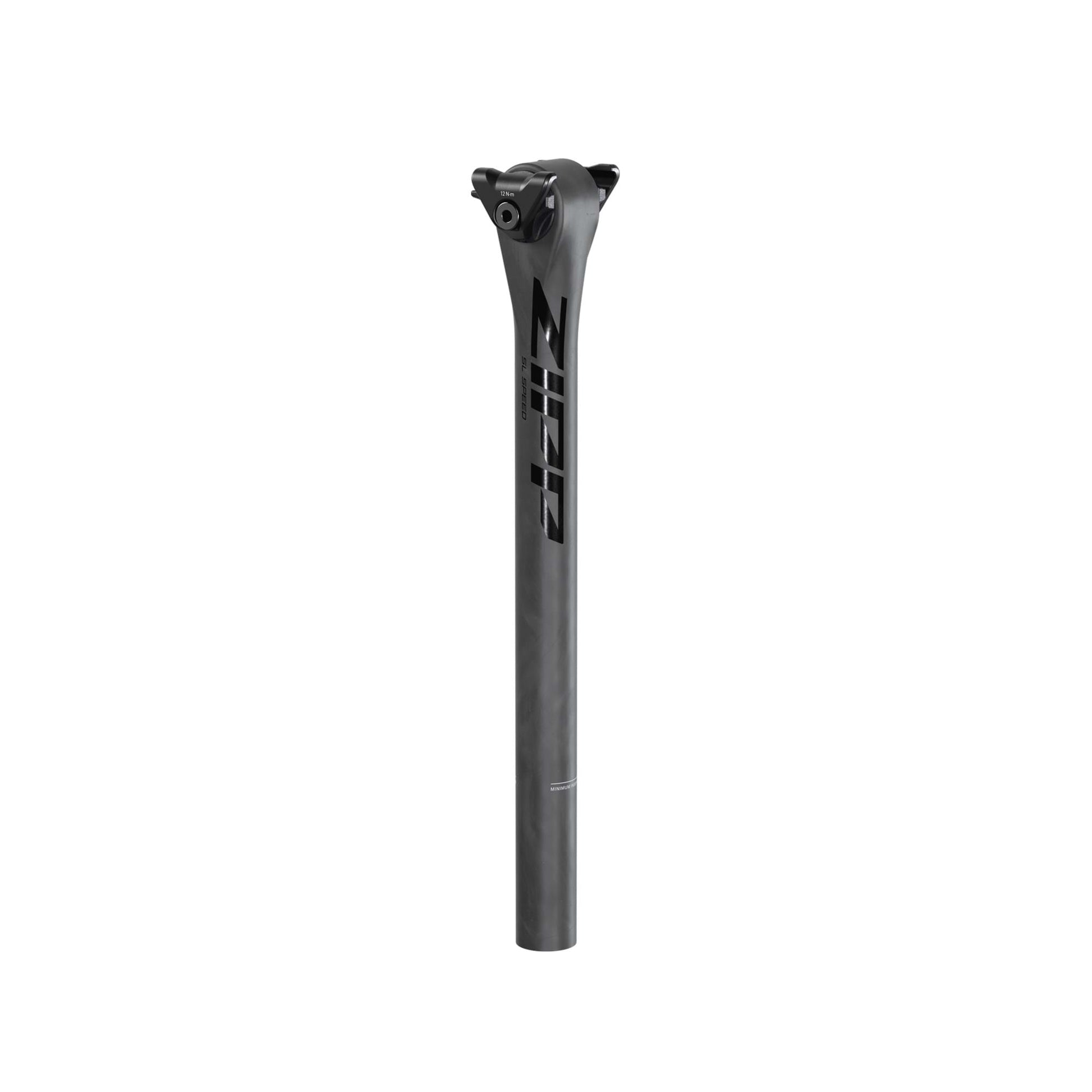 Zipp SL Speed Seatpost 400mm Zero Offset, Carbon Matte Black 27.2mm x 400mm-BRINK