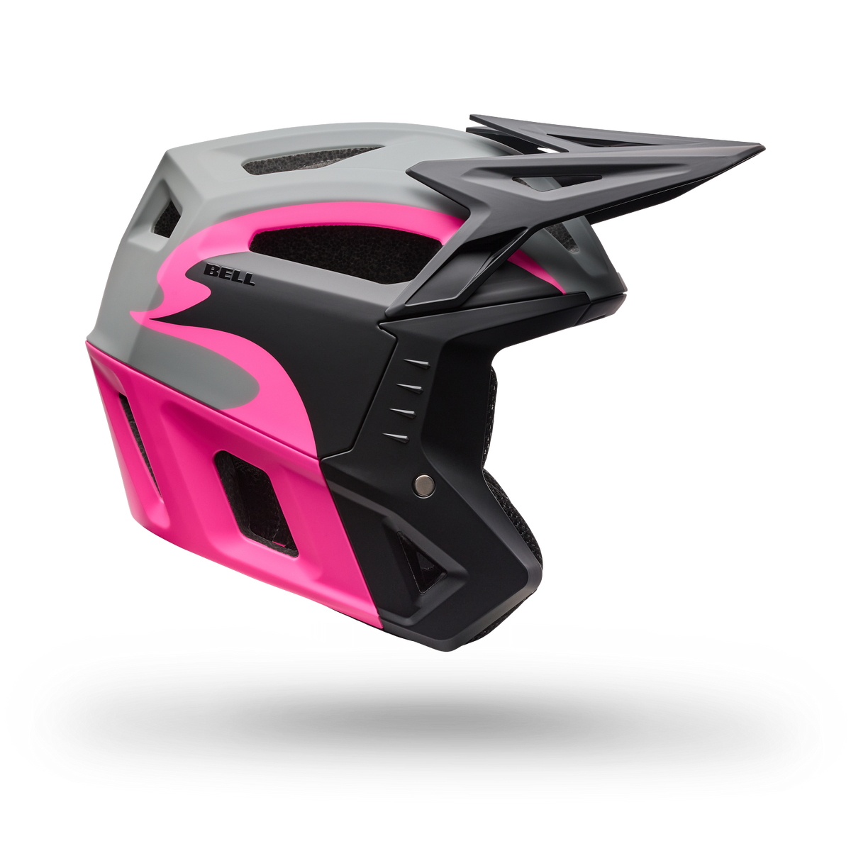 Bell 3Qtr-Air Mips Helmet - Fluid - Grey/Pink - image 1 (38238-453)