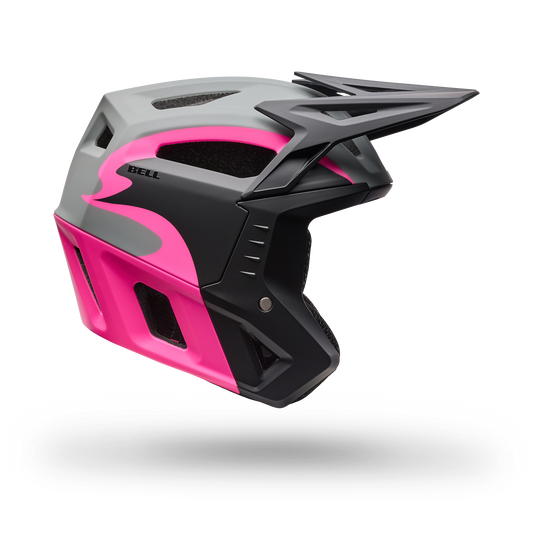 Bell 3Qtr-Air Mips Helmet - Fluid - Grey/Pink - image 1 (38238-453)