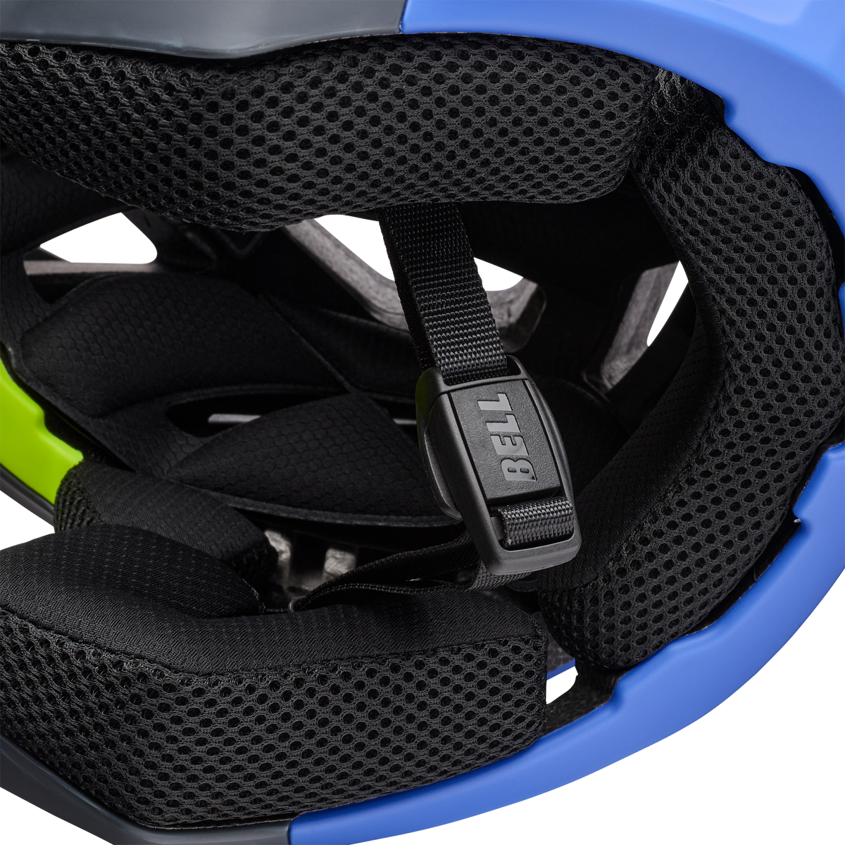 Bell 3Qtr-Air Mips Helmet - Grid - Blue/Yellow - image 10 (38236-029)