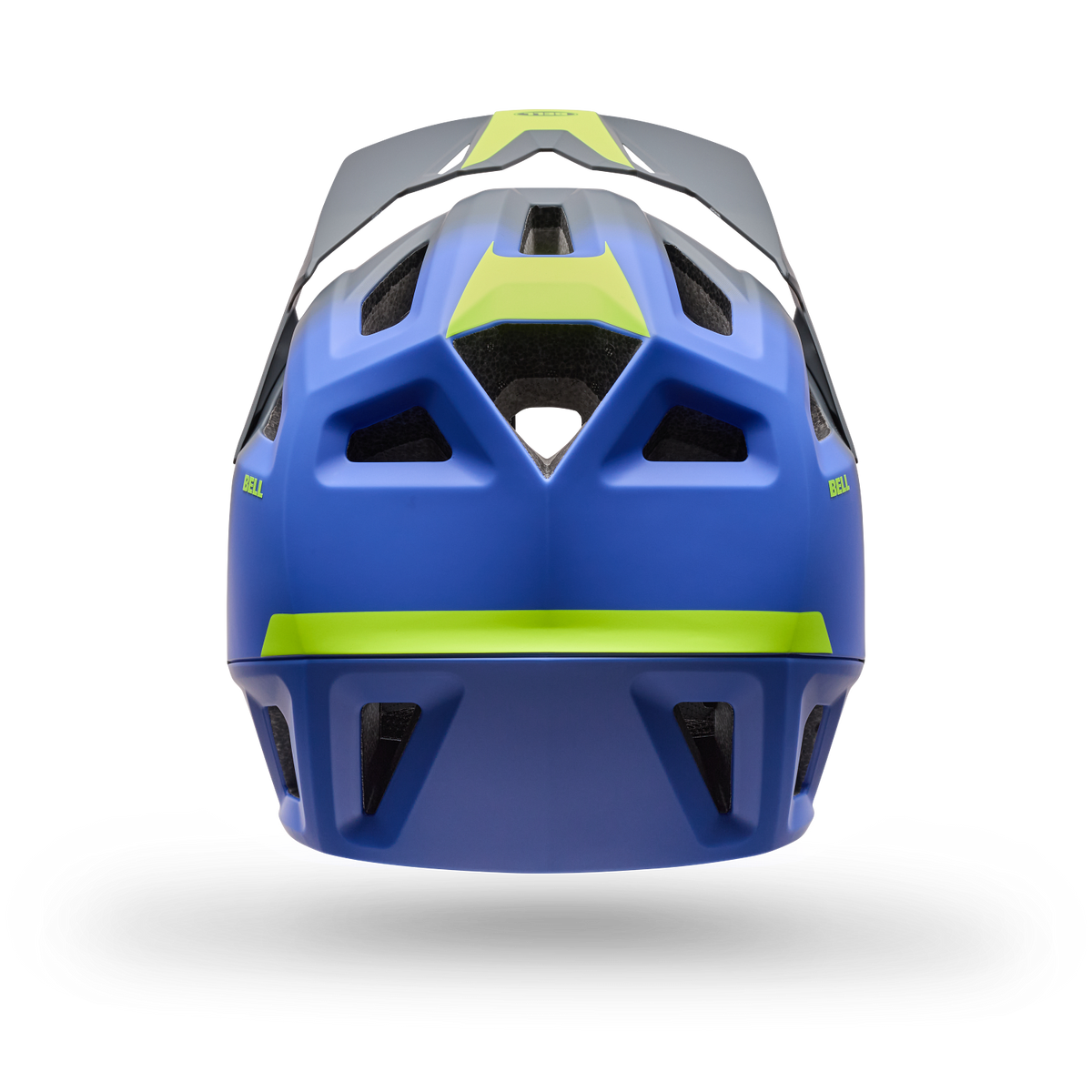 Bell 3Qtr-Air Mips Helmet - Grid - Blue/Yellow - image 4 (38236-029)