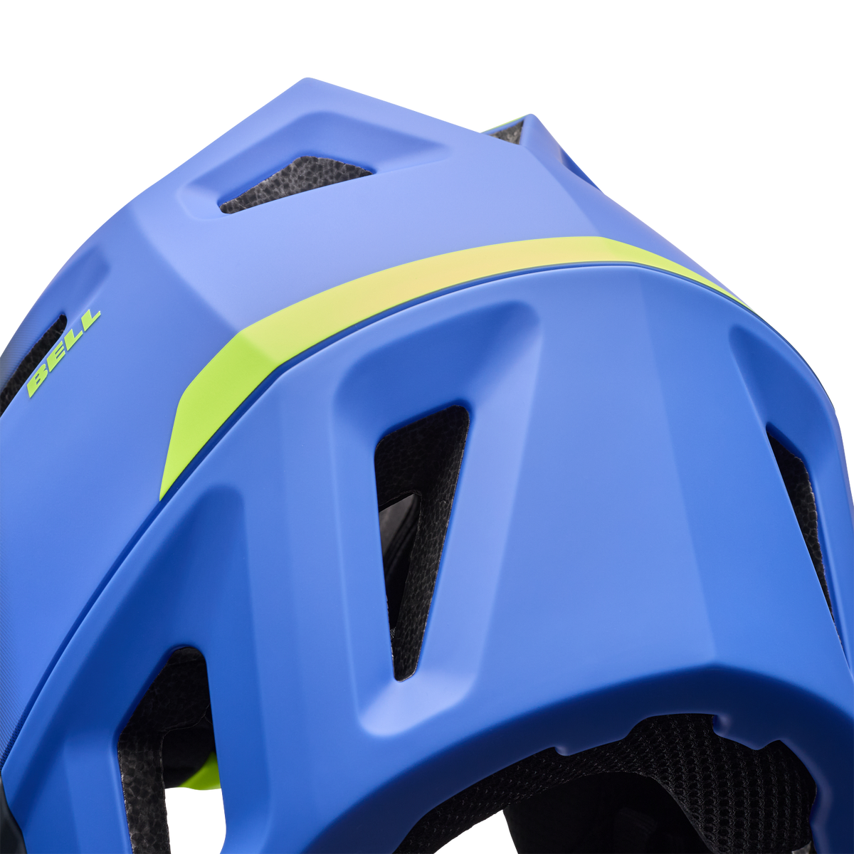 Bell 3Qtr-Air Mips Helmet - Grid - Blue/Yellow - image 8 (38236-029)
