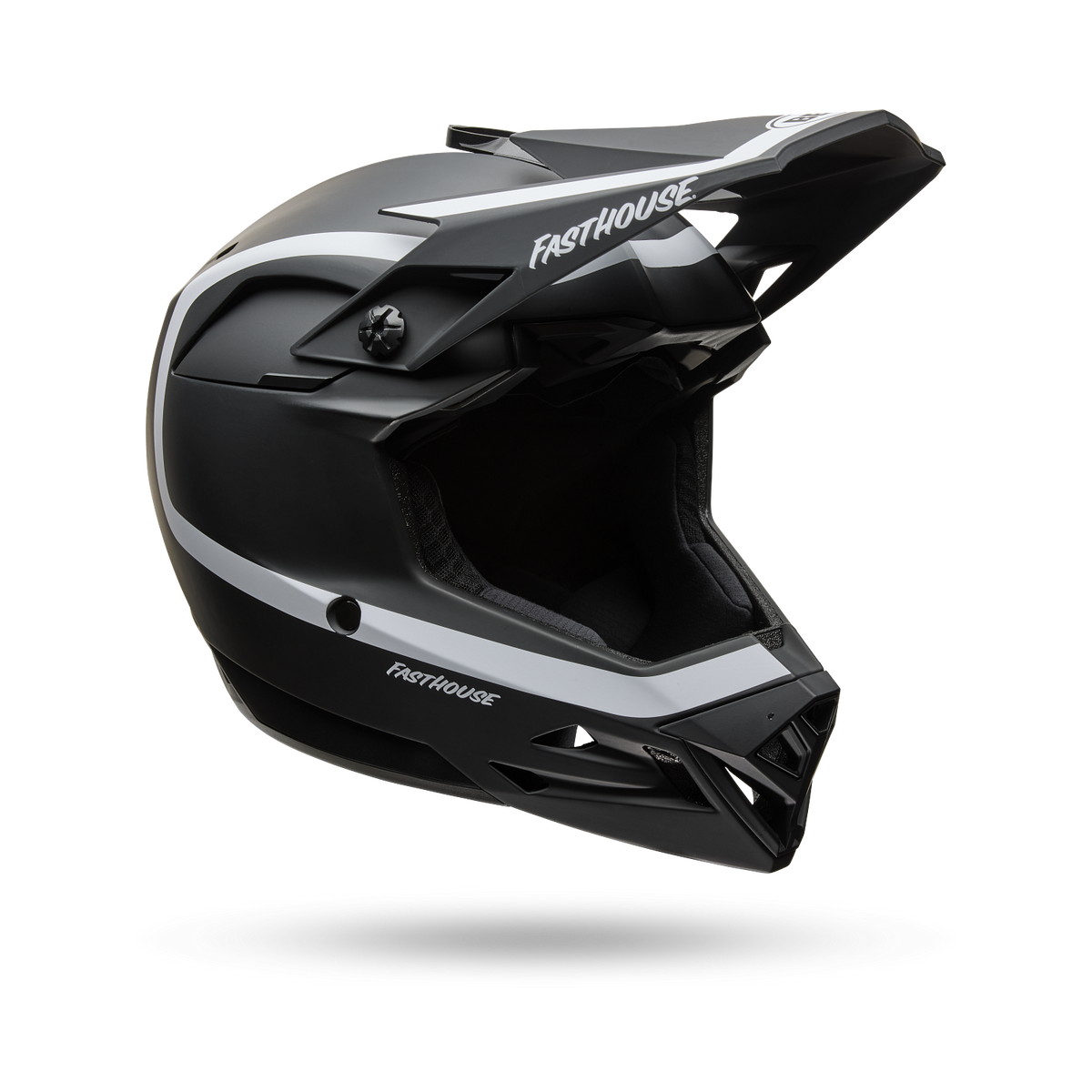 Bell Full-10 Mips Helmet - Fasthouse Stripe - Black/White - image 2 (39304-018)