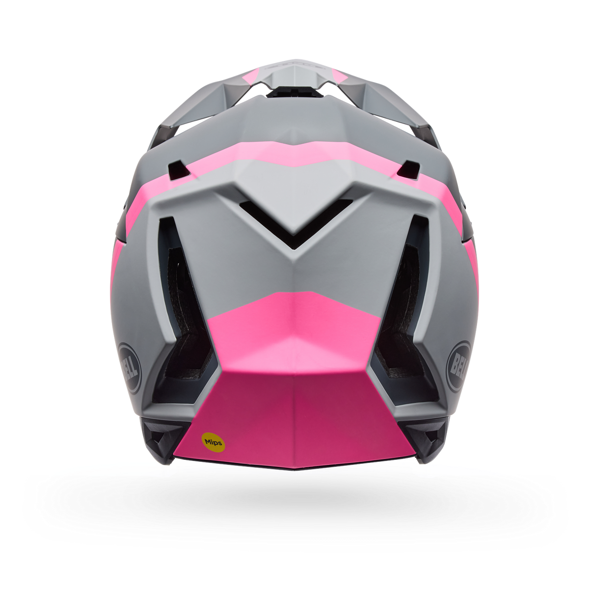 Bell Full-10 Mips Helmet - Level Set - Grey/Pink - image 4 (38144-453)